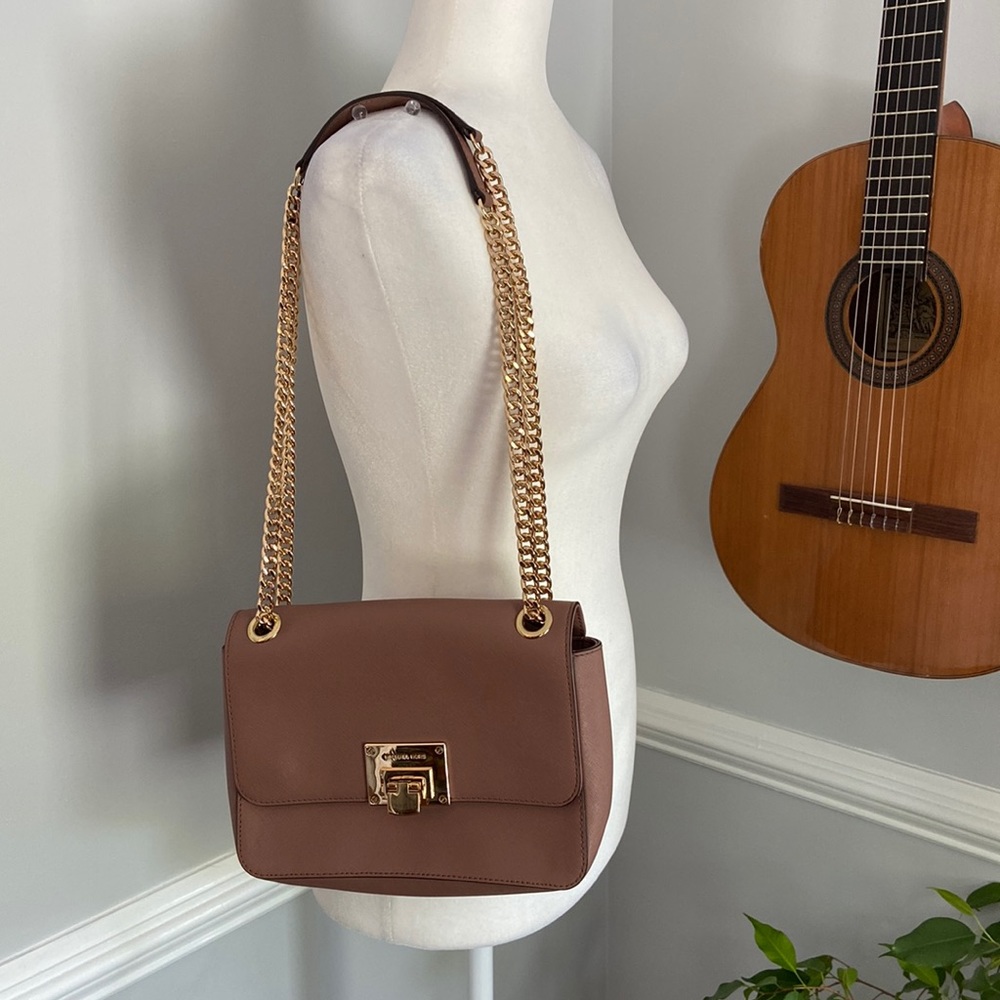 Michael Kors Saffiano Leather Tina Ballet Purse